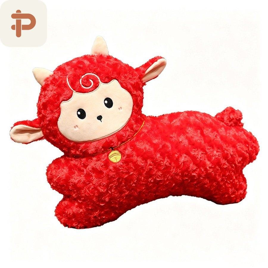 Running Lamb Cushion, 60 cm