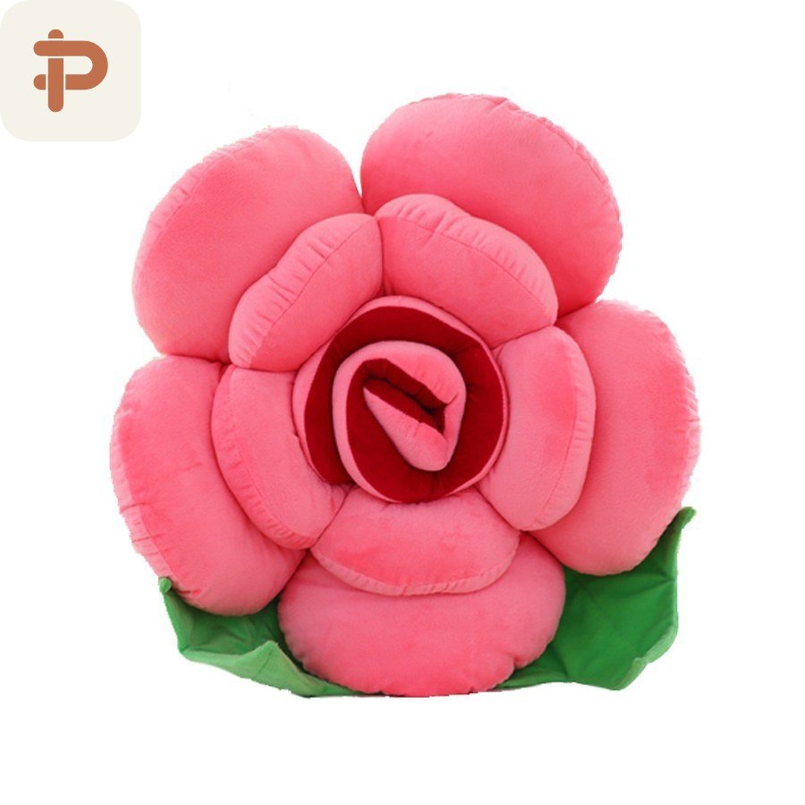 Rose Flower Cushion, 15–60 cm