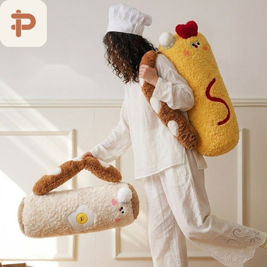 Fried Shrimp & Toast Cushion