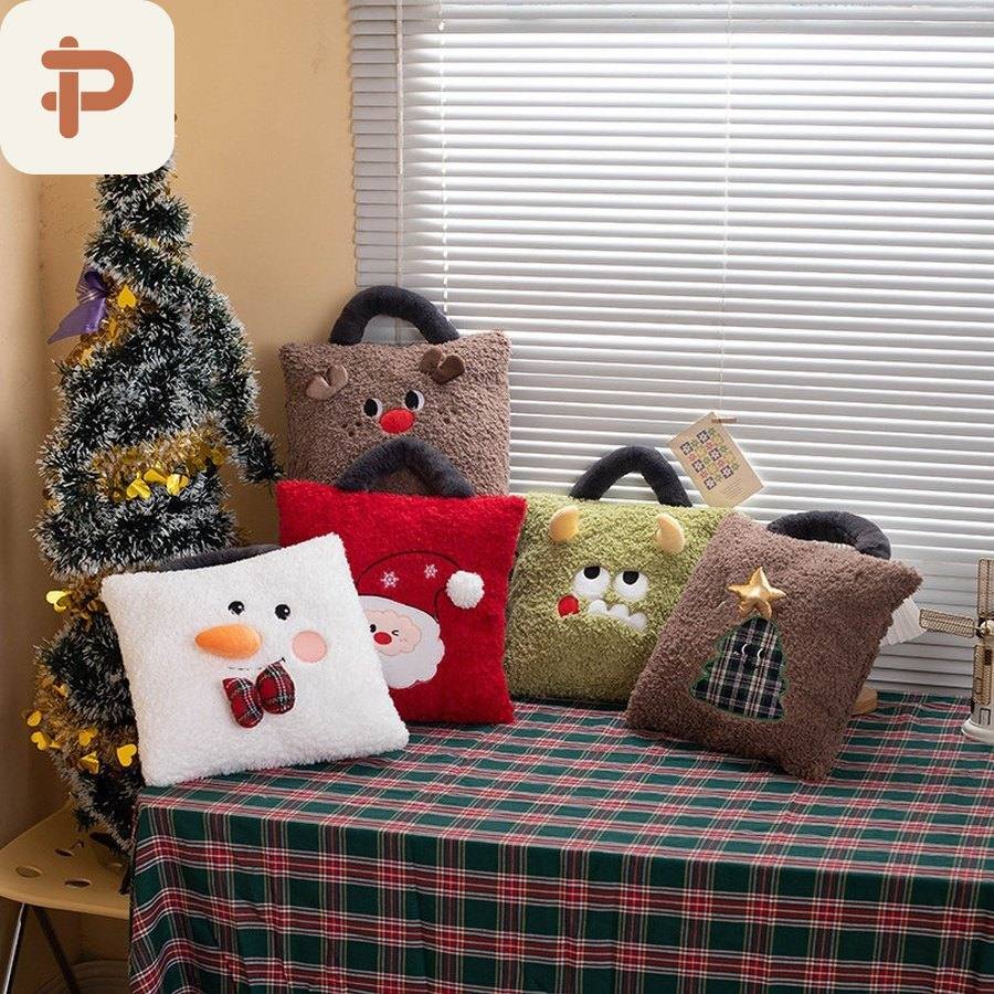 Christmas Character Tote Cushion
