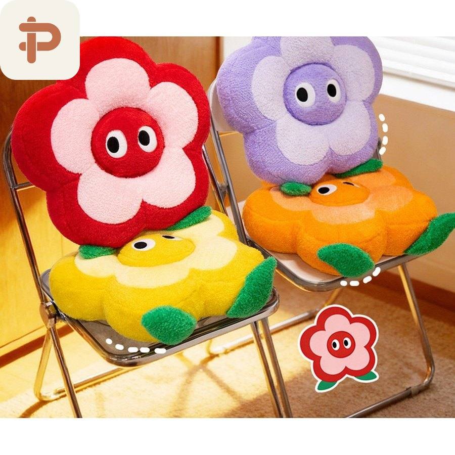 Smiley Flower Cushion