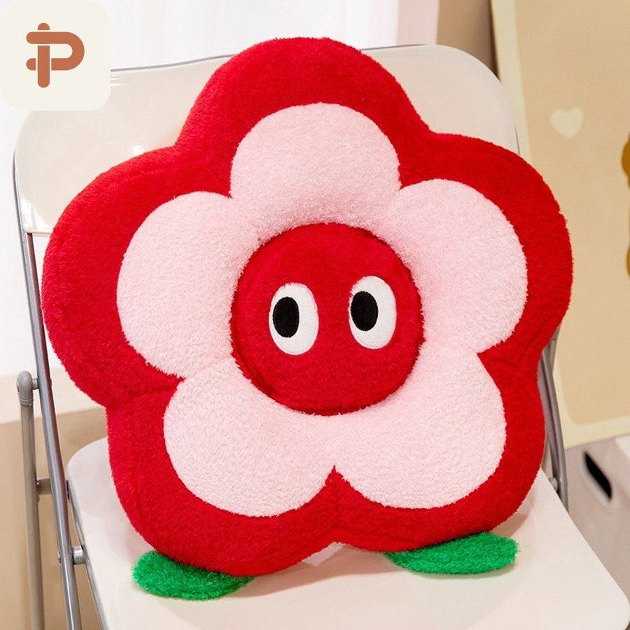 Smiley Flower Cushion