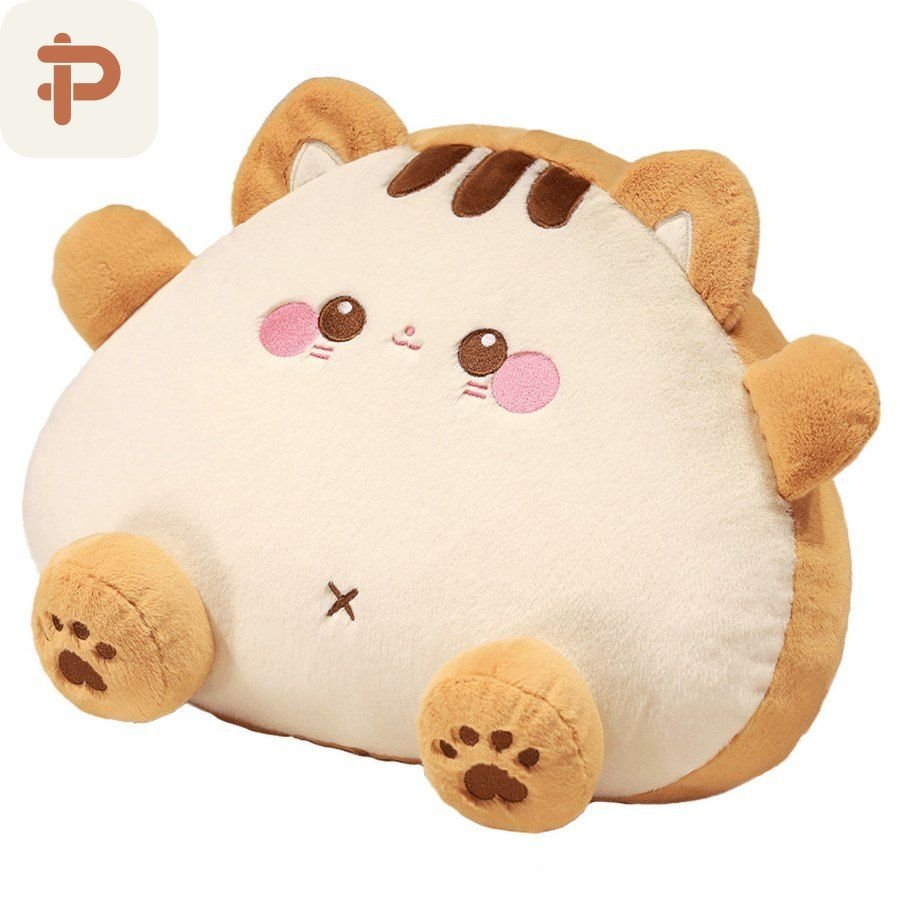 Chubby Cat Cushion, 2 Sizes