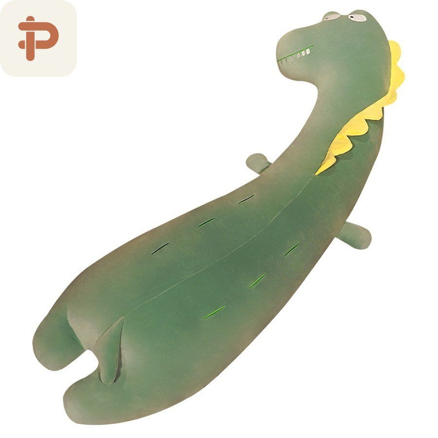 Dinosaur & Crocodile Long Pillow, 100–150 cm