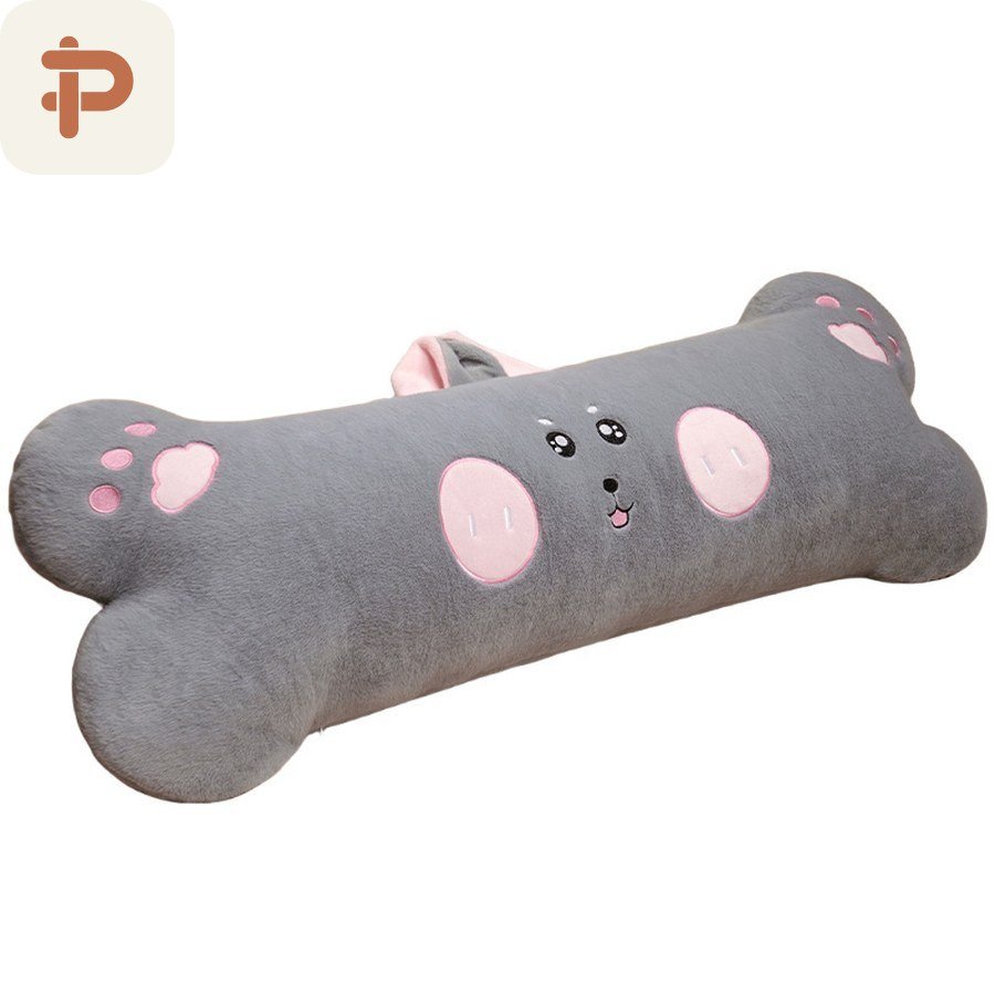 Bone-Shape Animal Long Pillow, 60–120 cm