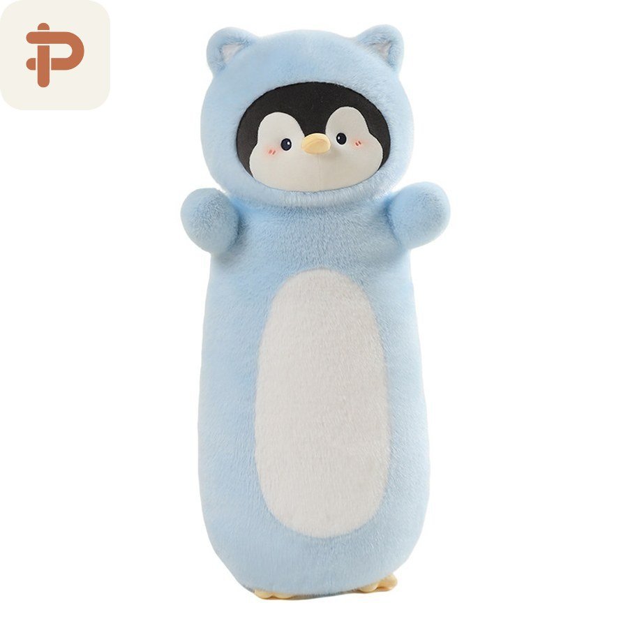 Animal Hat Long Hug Pillow, 70 cm