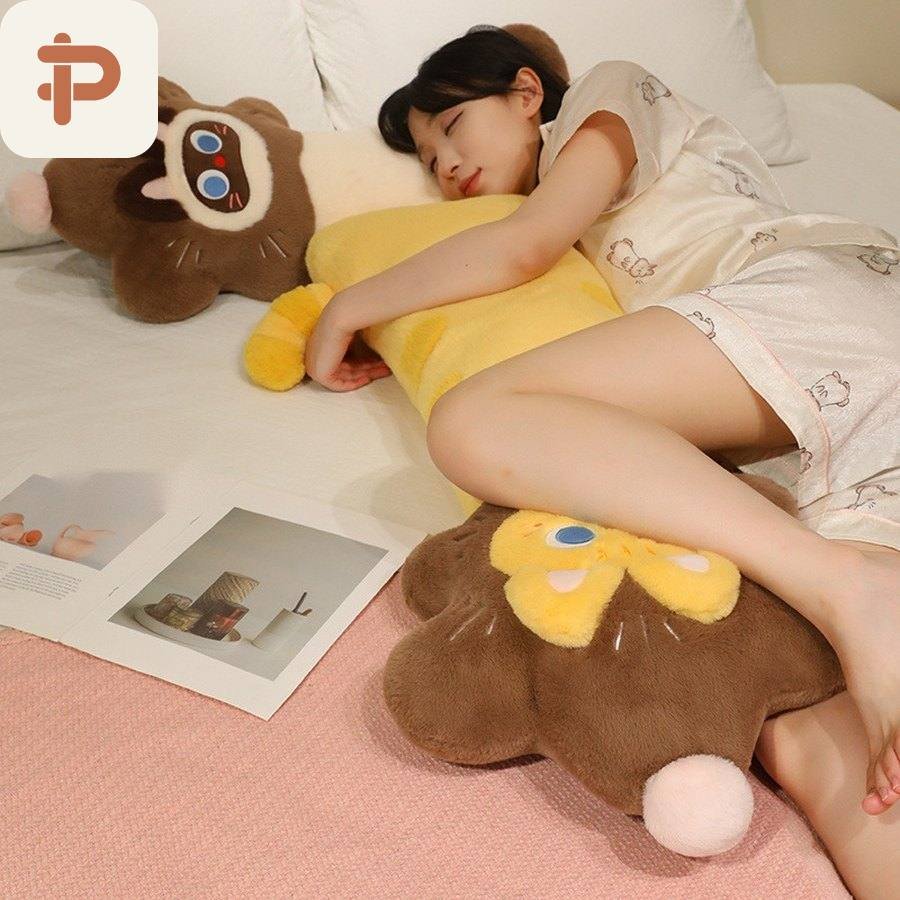 Kitty Cylinder Long Pillow