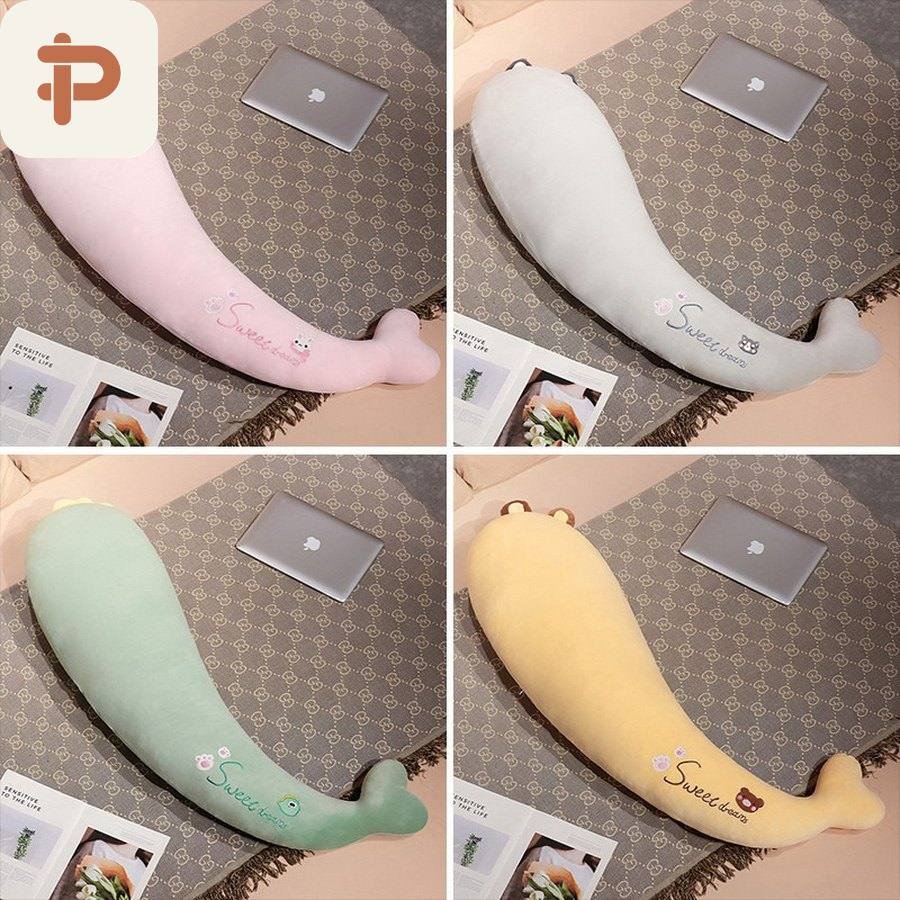 Mermaid-Tail Animal Long Pillow