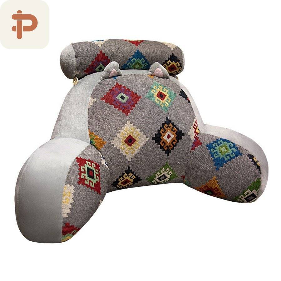 Bohemian Print Bed Reading Backrest
