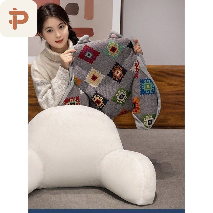 Bohemian Print Bed Reading Backrest