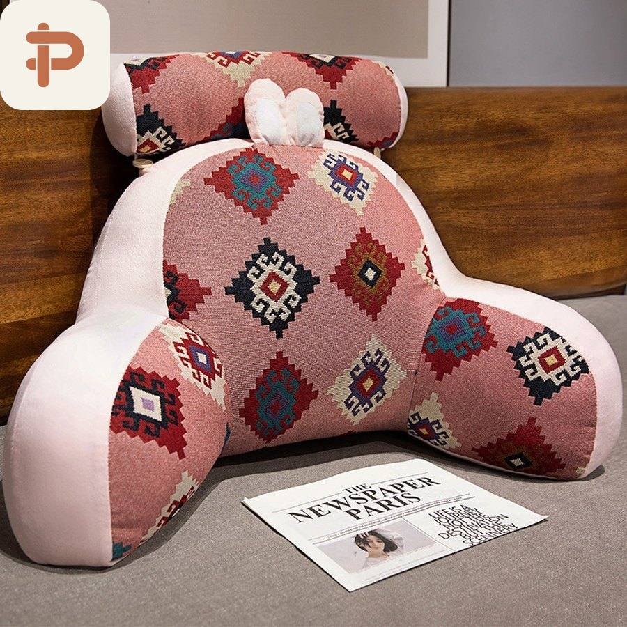 Bohemian Print Bed Reading Backrest