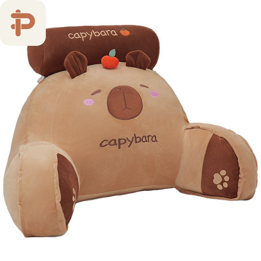 Capybara Bed Reading Backrest