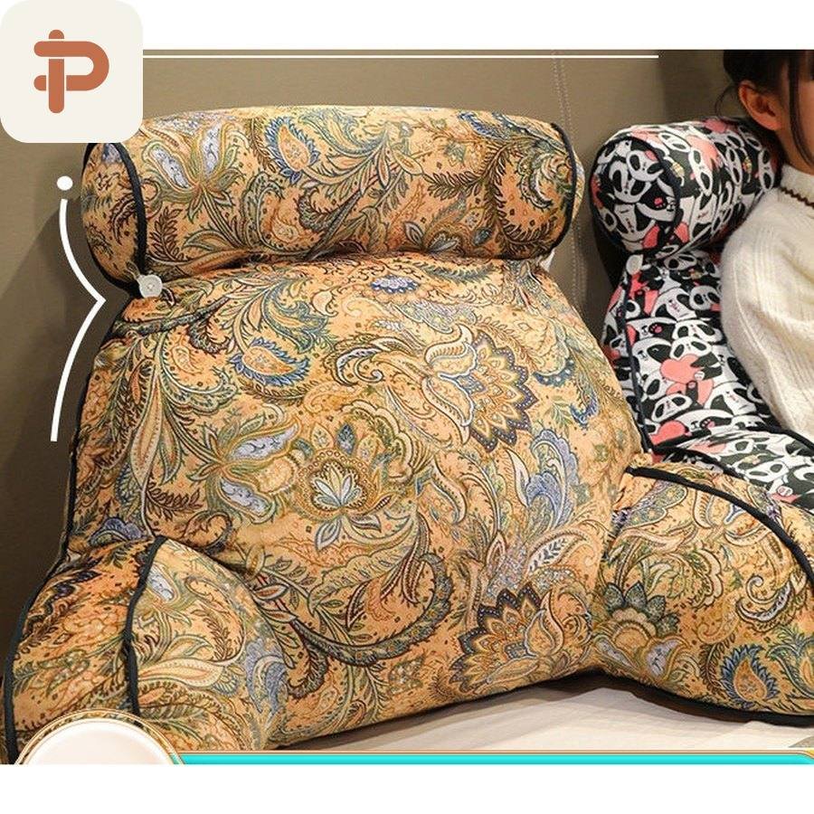 Printed Bed Reading Backrest with Headrest