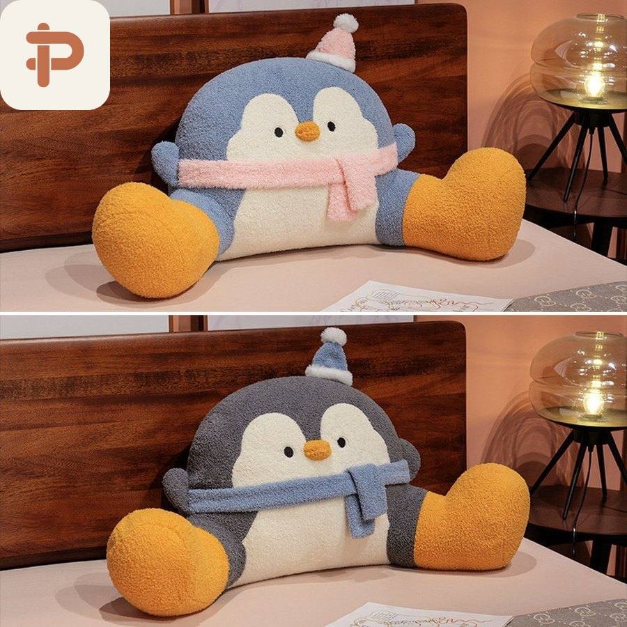 Penguin Bed Reading Backrest