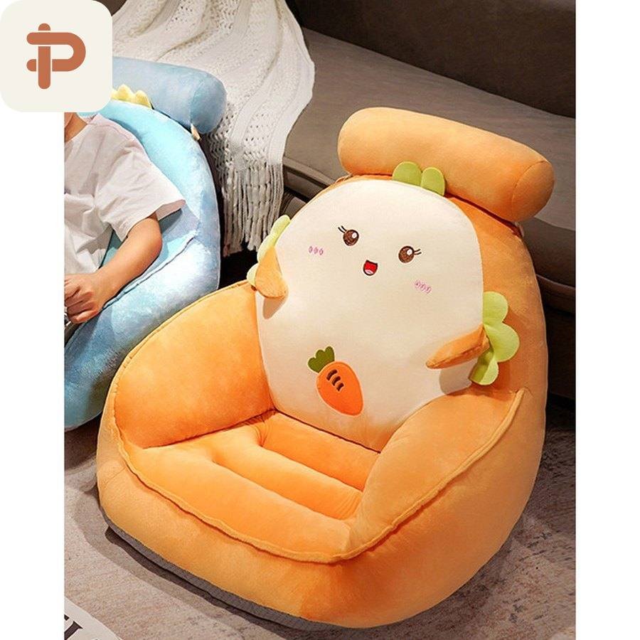 Cartoon Bucket Floor Seat Cushion