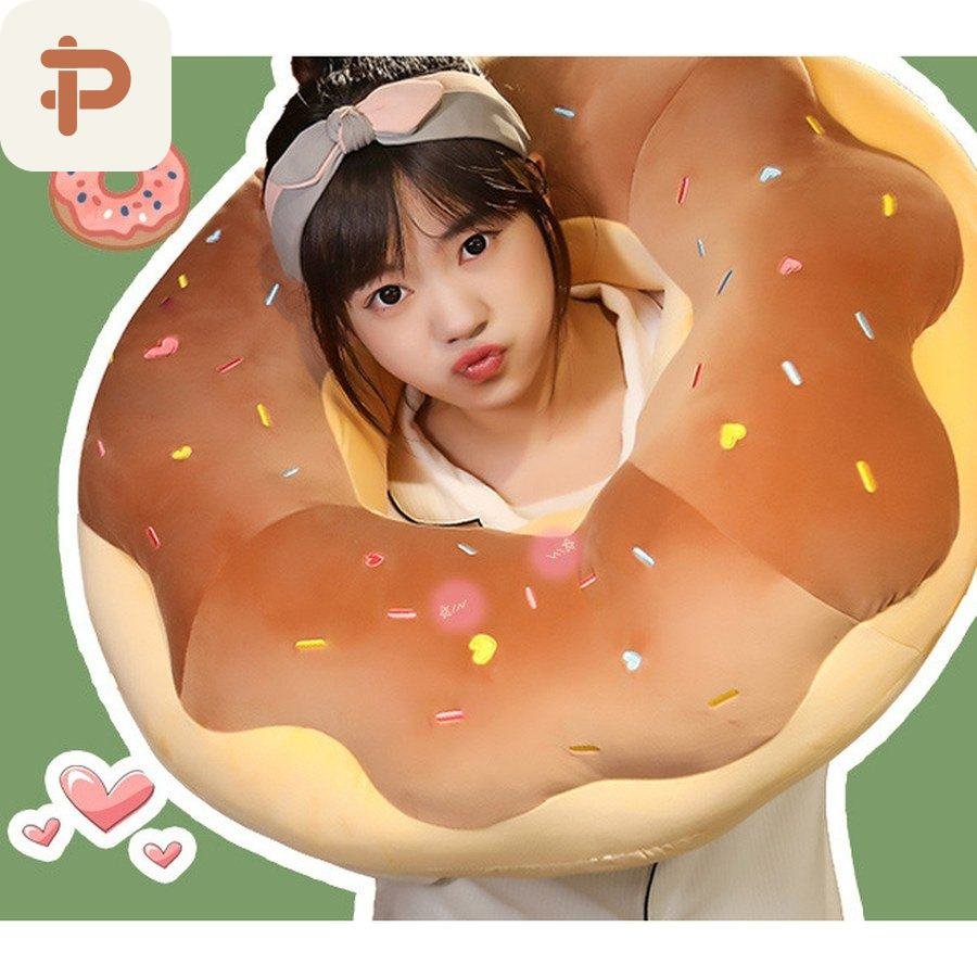 Donut Floor Cushion, 45/70 cm