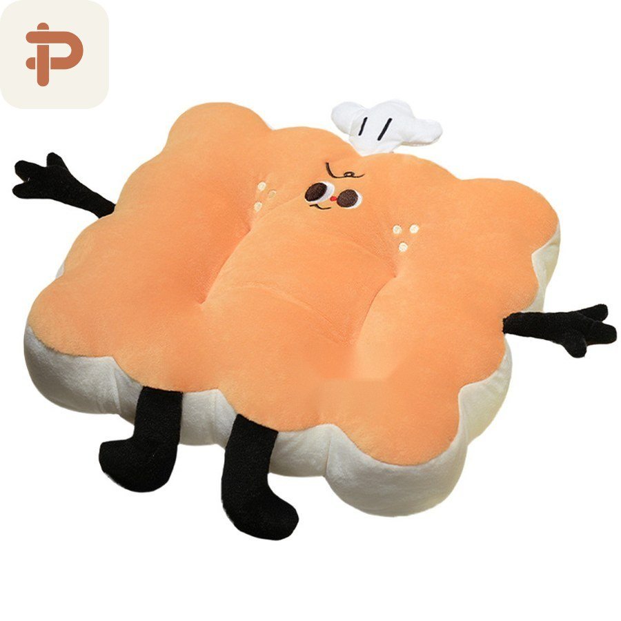 Biscuit Character Seat Cushion