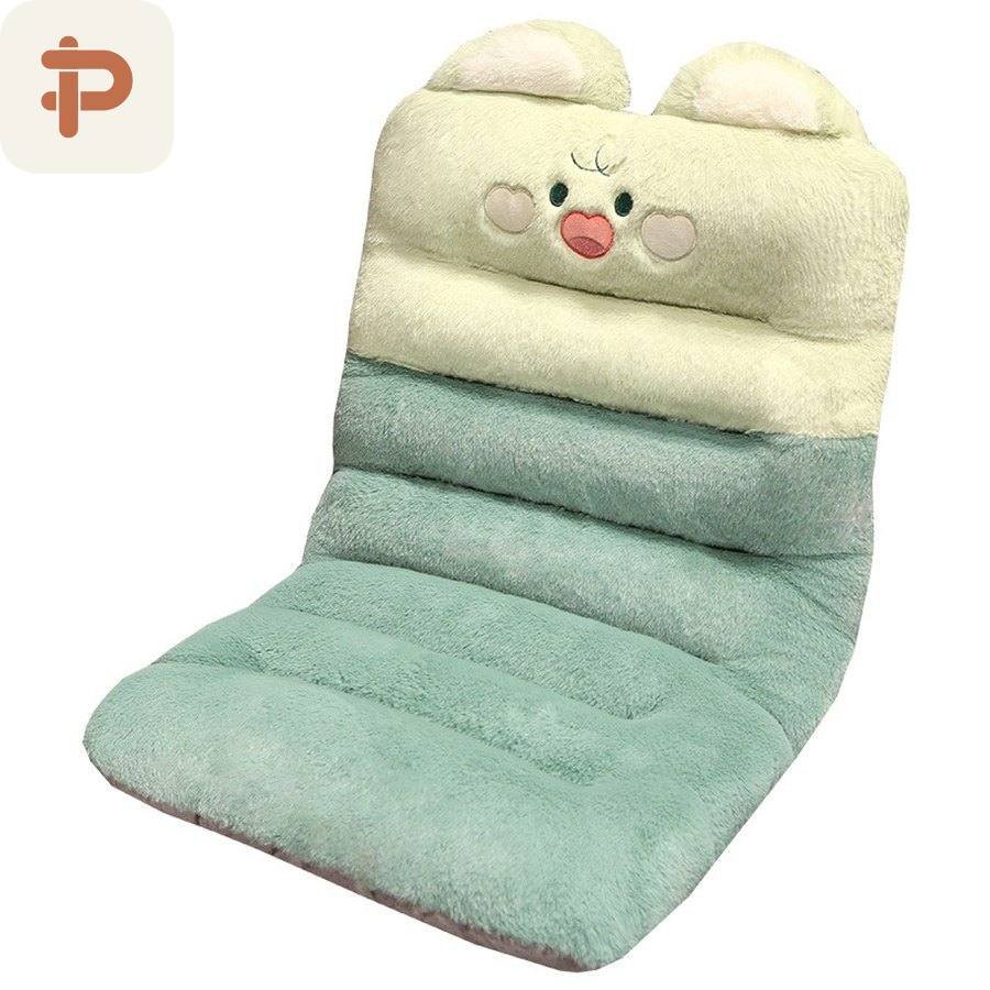 Faux-Fur One-Piece Seat & Back Cushion