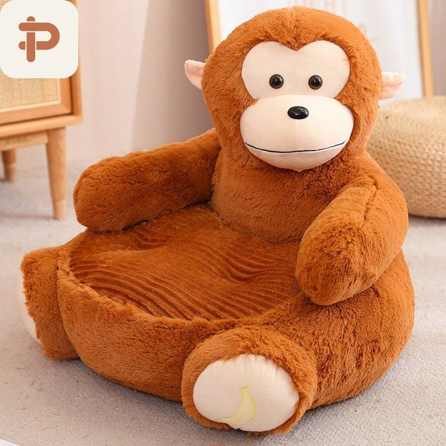 Kids Plush Animal Armchair