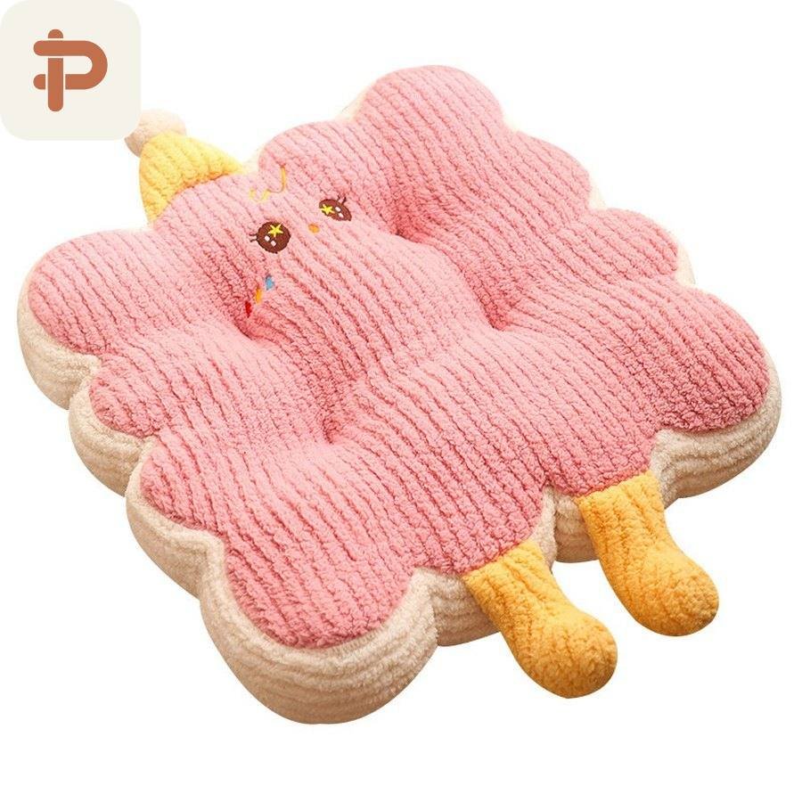 Biscuit Seat Cushion with Little Legs