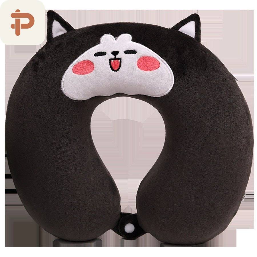 Animal Memory-Foam U Pillow, 10 Designs