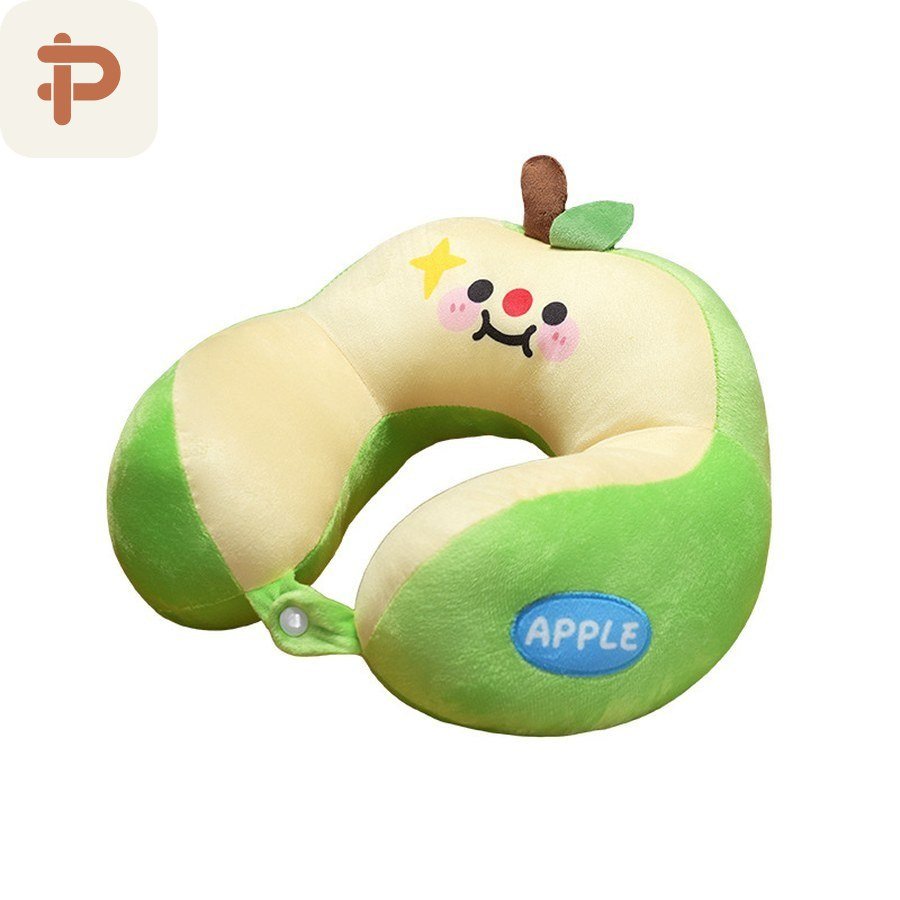 Apple Double-Hump U Pillow