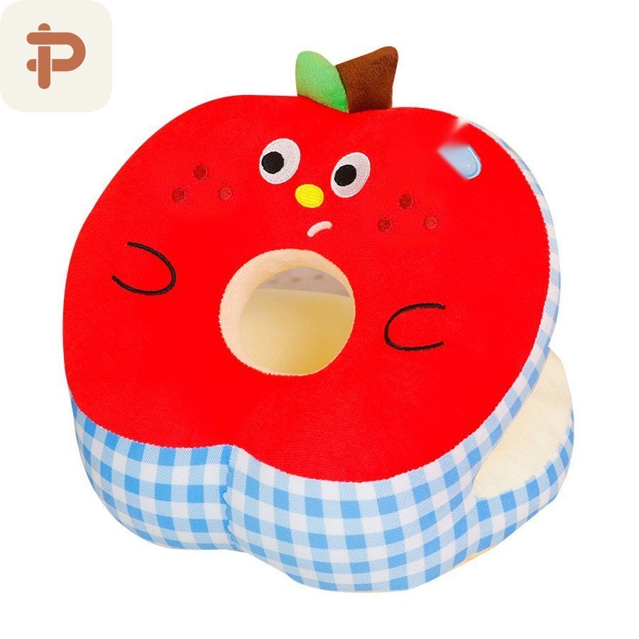 Reversible Apple Bird Nap Pillow