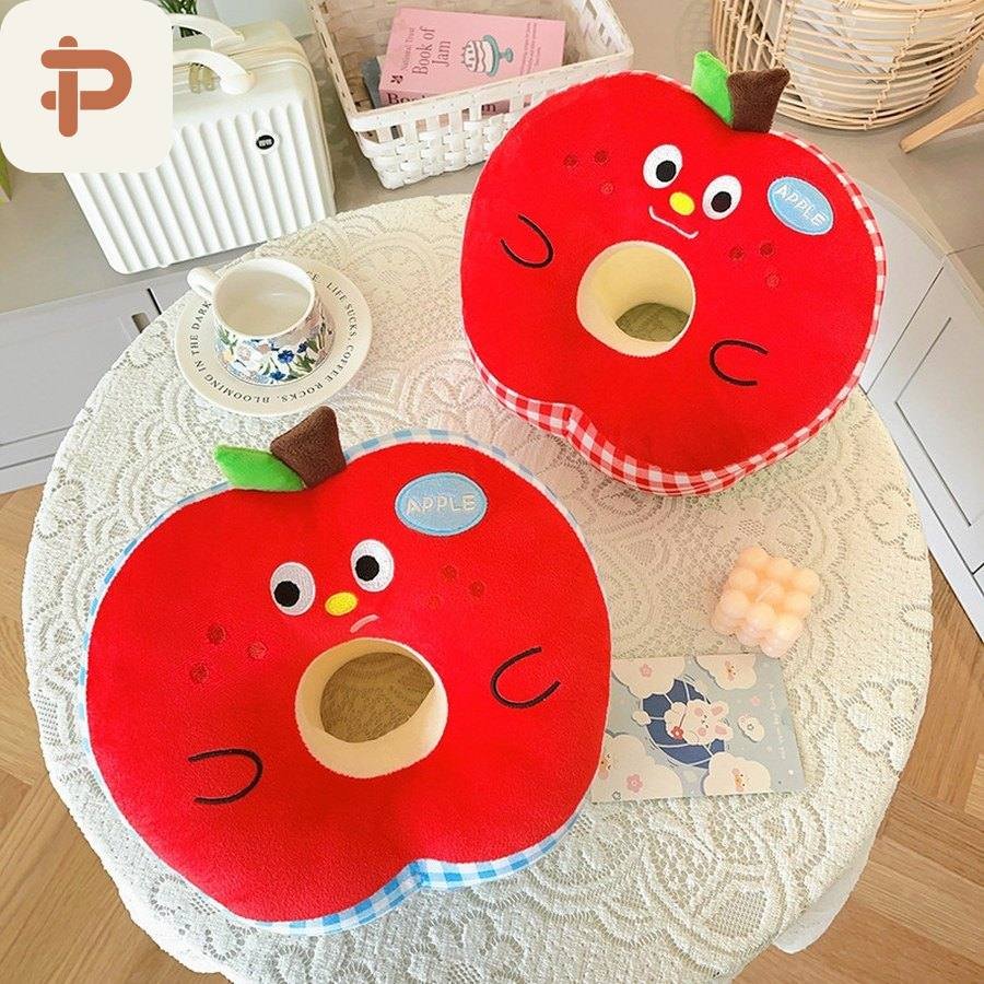 Reversible Apple Bird Nap Pillow