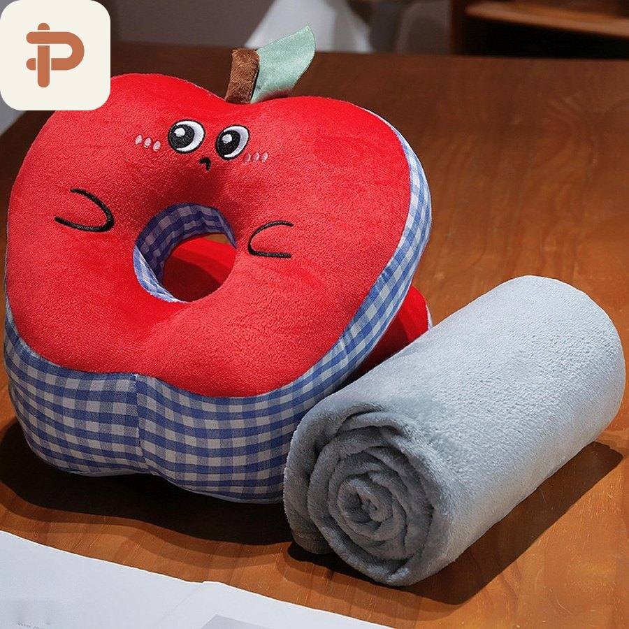Fruit Desk Nap Pillow, Blanket Option
