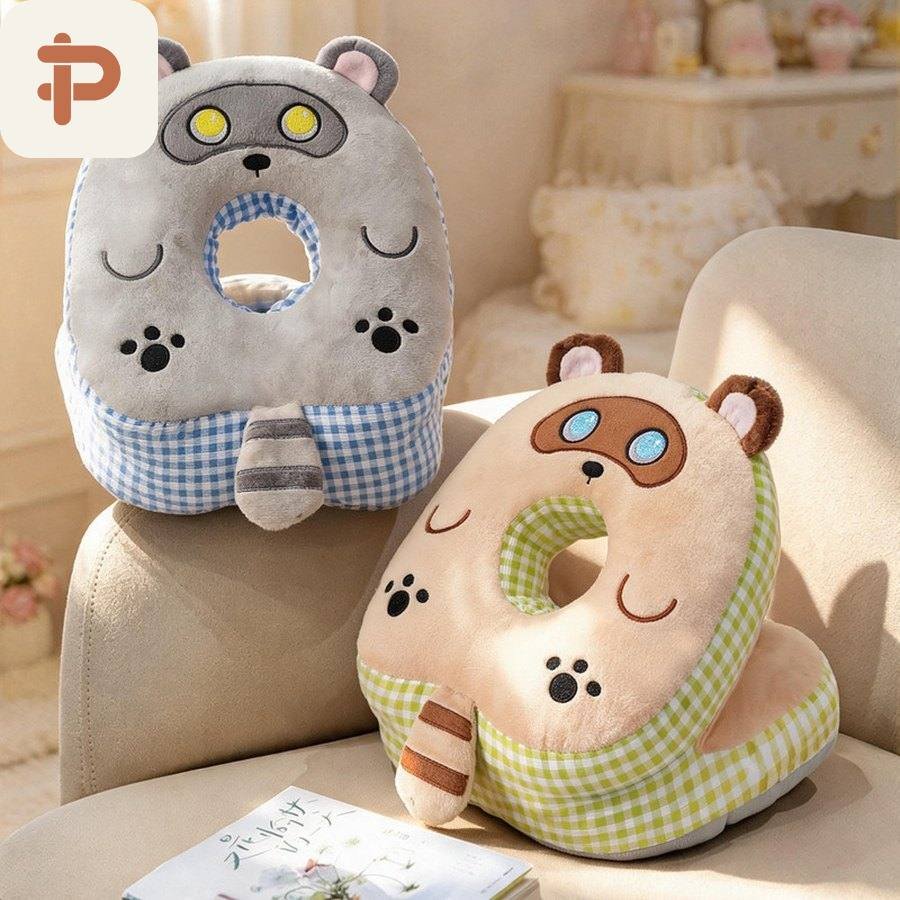 Raccoon Desk Nap Pillow