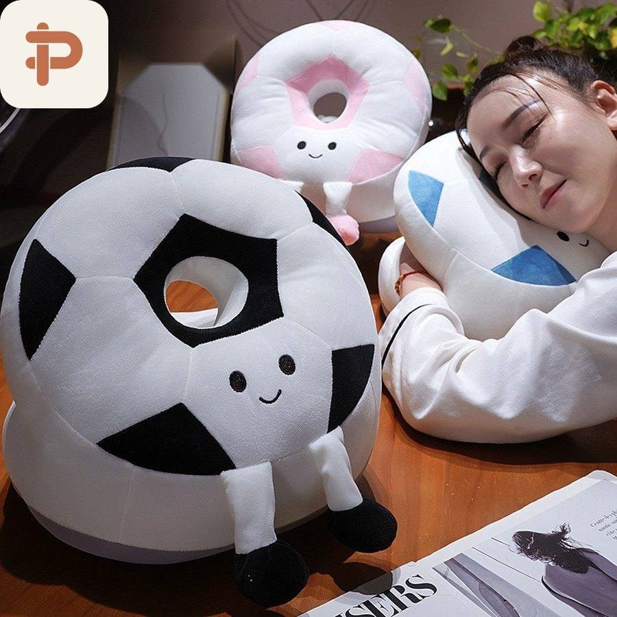 Reversible Football Desk Nap Pillow