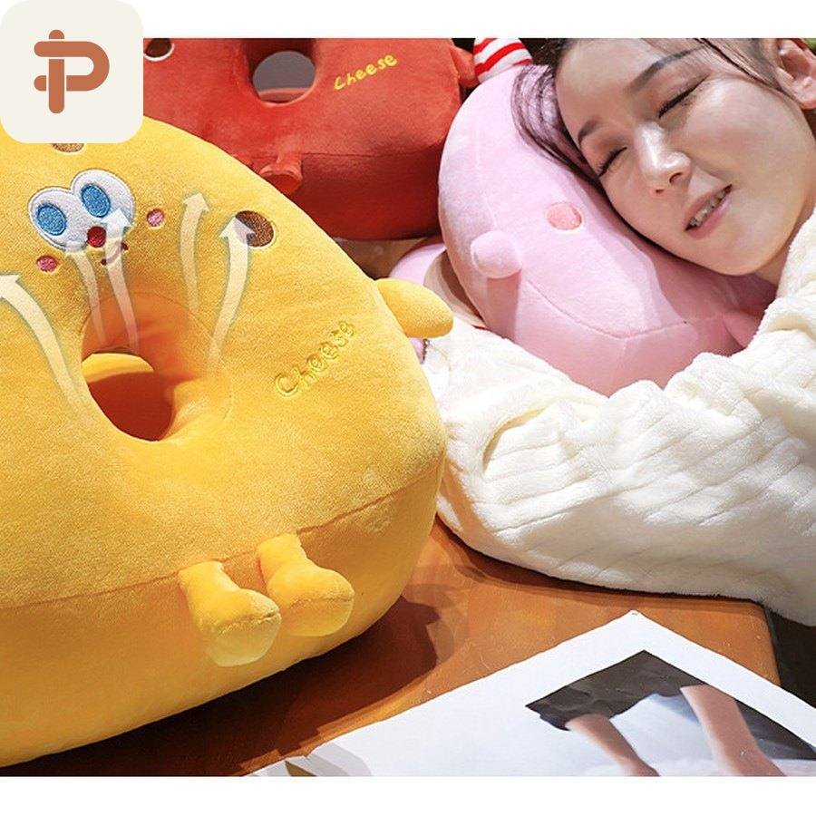 Cheese Wedge Desk Nap Pillow
