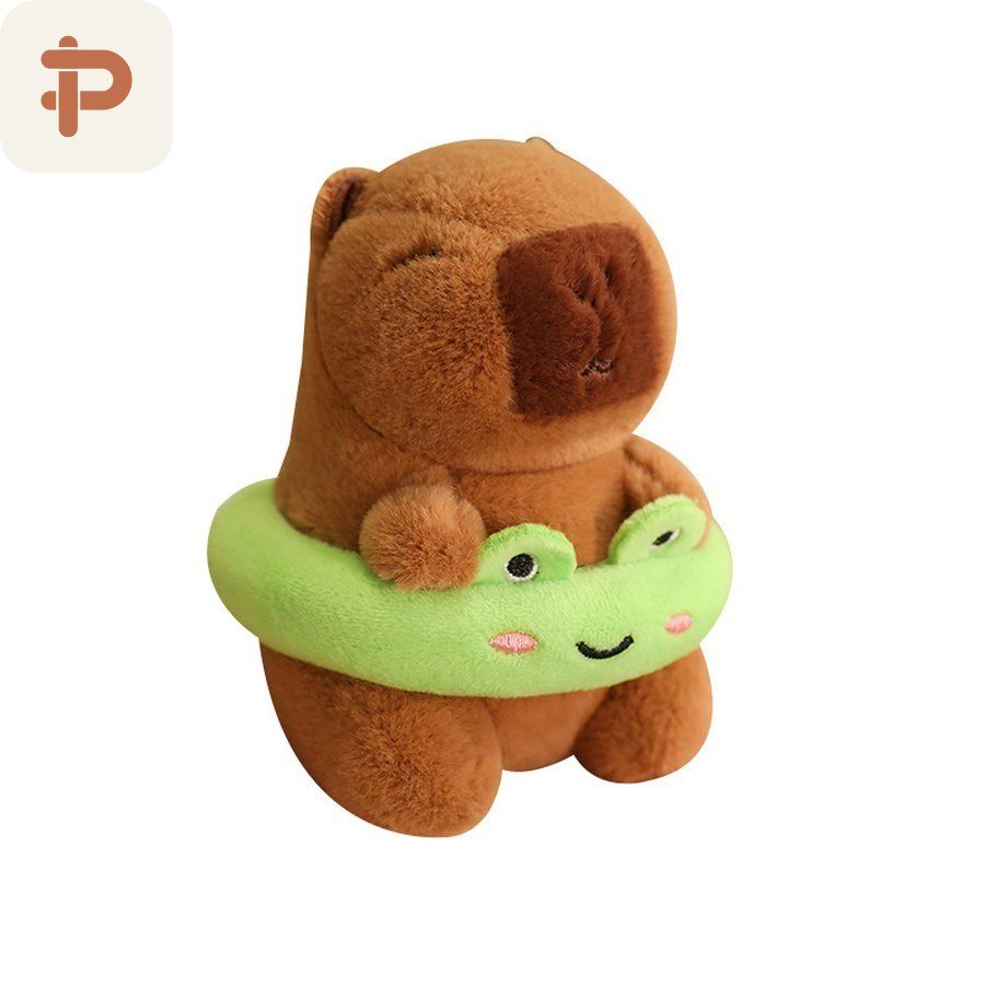 Capybara Plush Charm, 24 Outfits
