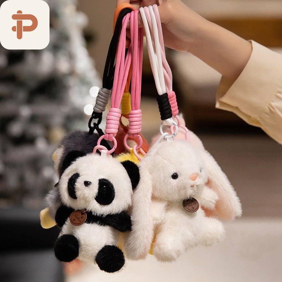 Mini Forest Animal Plush Charm