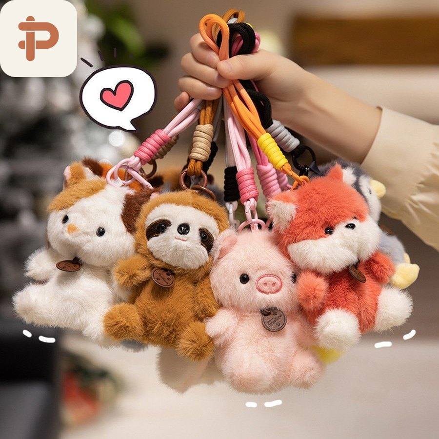 Mini Forest Animal Plush Charm