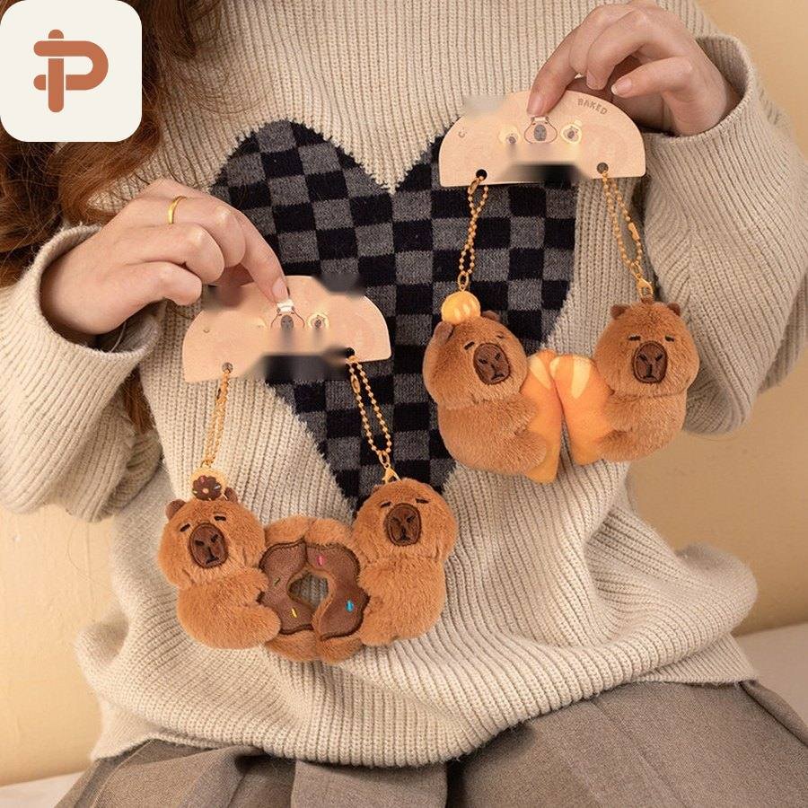 Capybara Bakery Plush Charm
