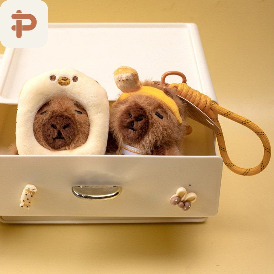 Capybara Bakery Plush Charm