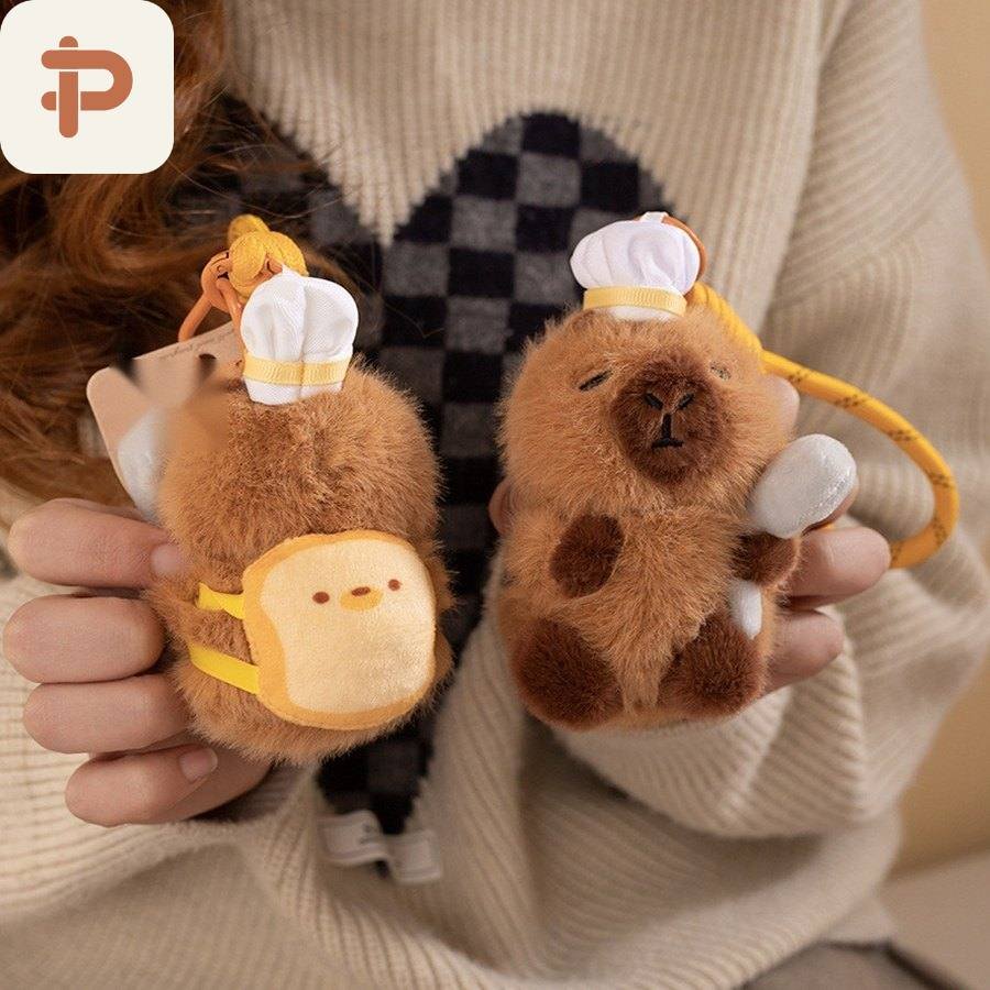 Capybara Bakery Plush Charm