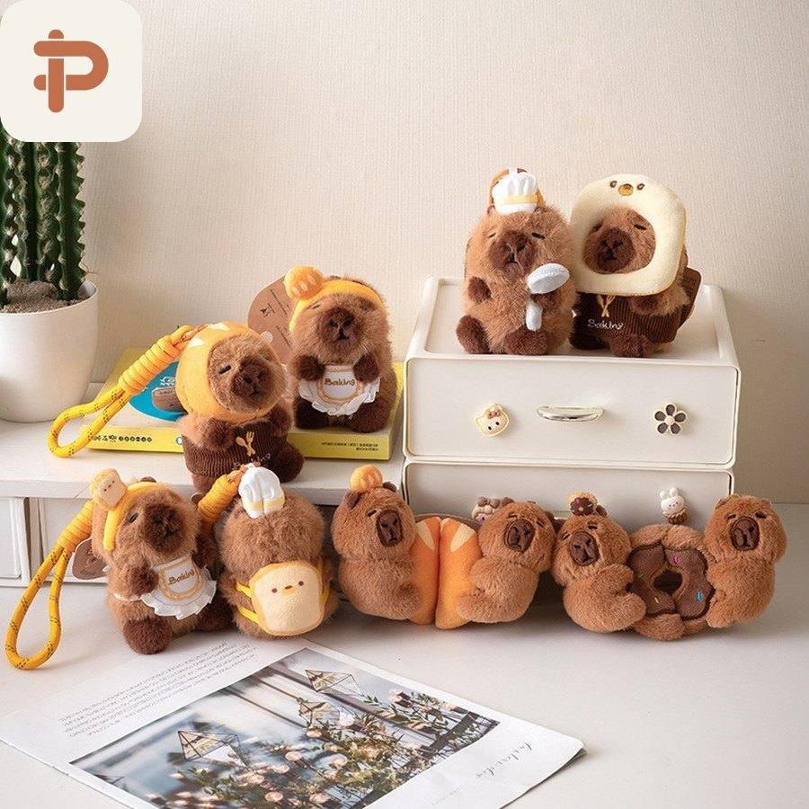 Capybara Bakery Plush Charm