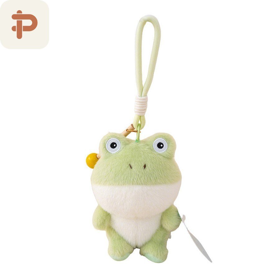 Wooden-Fish Animal Plush Charm