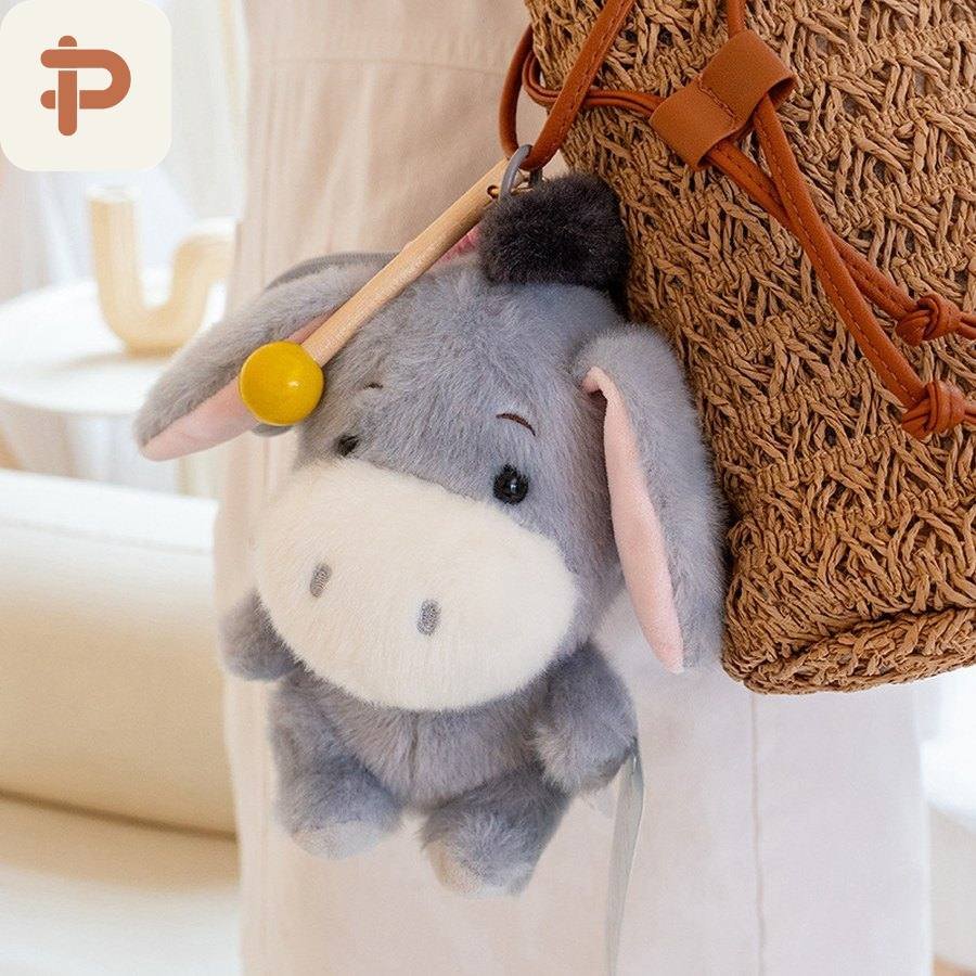 Wooden-Fish Animal Plush Charm
