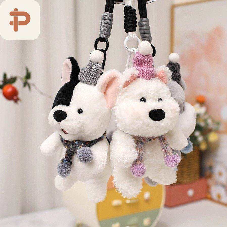 Mini Dog Breed Plush Charm