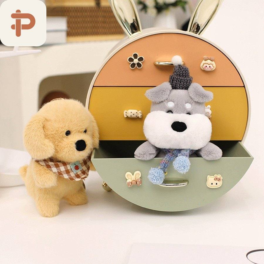 Mini Dog Breed Plush Charm