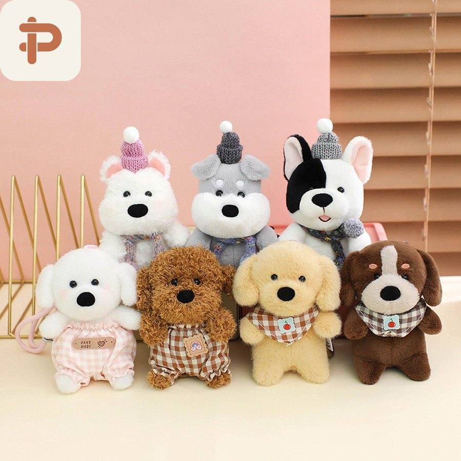 Mini Dog Breed Plush Charm