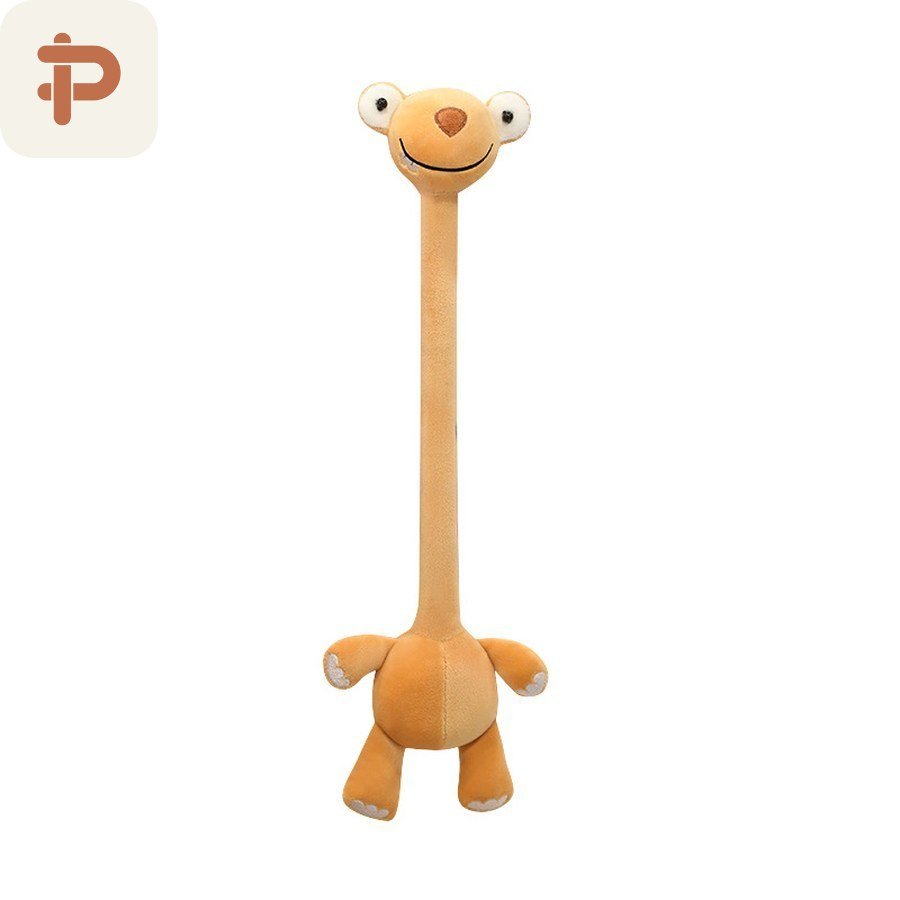 Long-Neck Animal Plush Hanger, 40 cm
